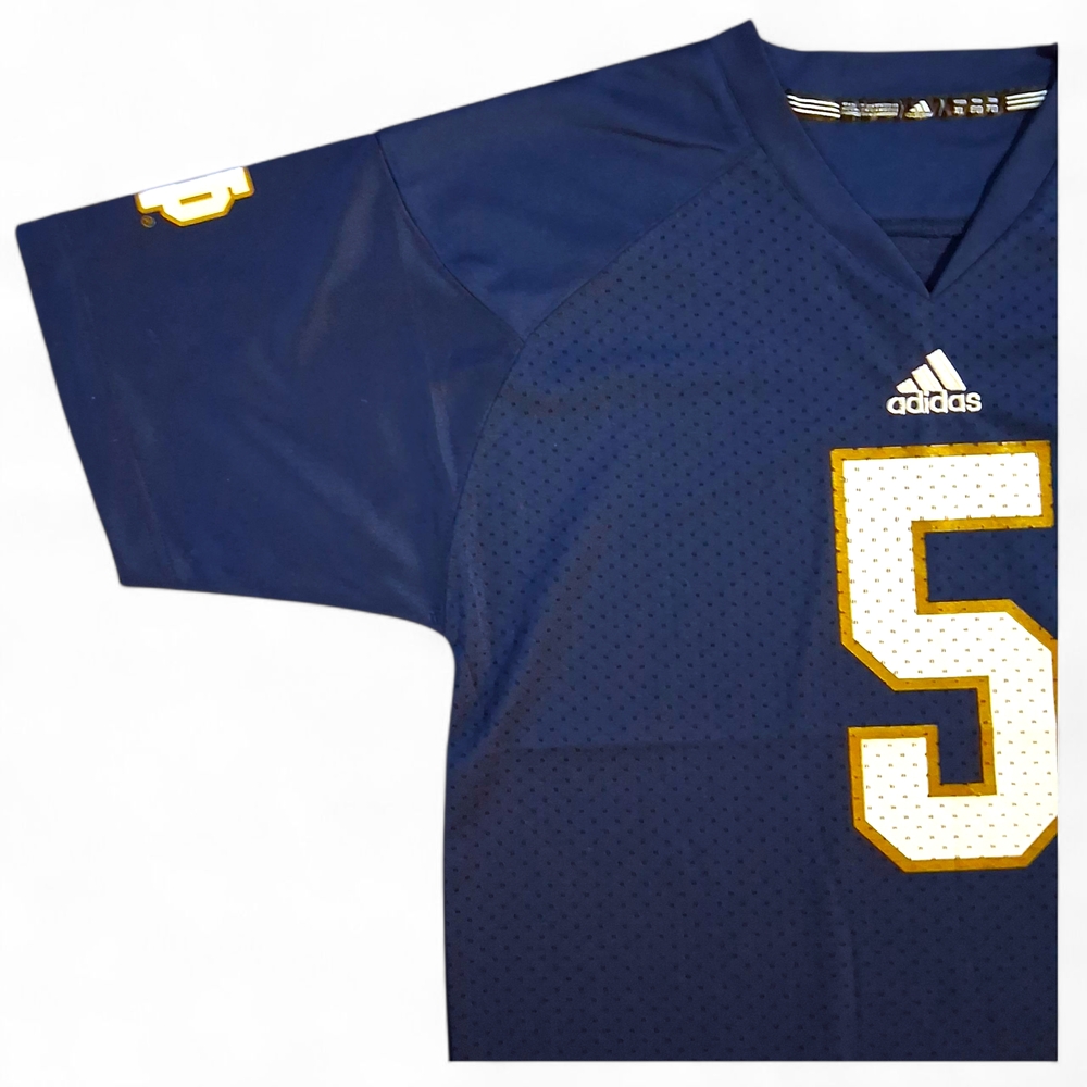 Adidas Notre Dame Fighting Irish #5 Football Jersey Mens XL - Picture 2 of 6